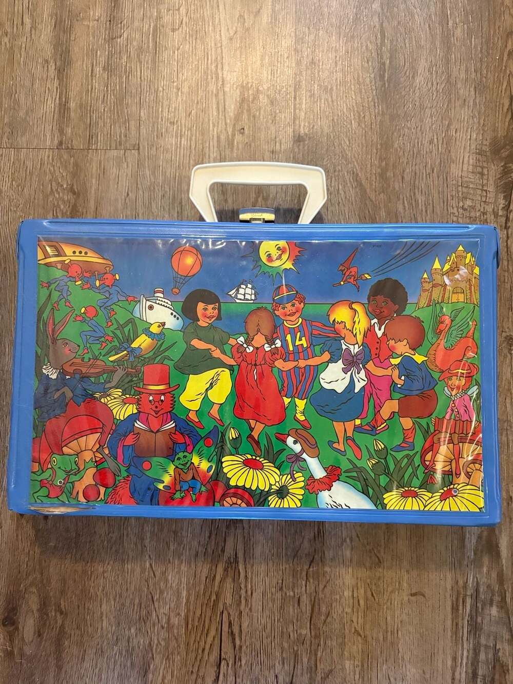 Vintage Child Guidance Electronic Talk N Play Learning System Carry Case with Bo - Picture 1 of 7